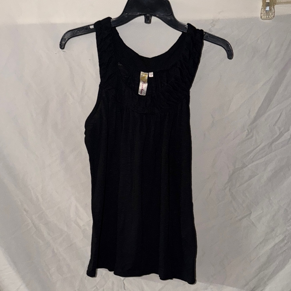 Elegant Black Tank Top